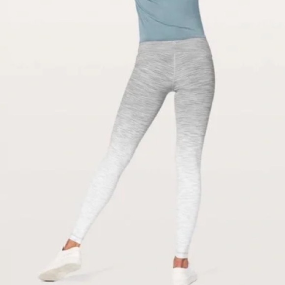 Like New! Lululemon Wunder Under Hi-Rise Tight (Ombre Melange) leggings - Picture 1 of 5